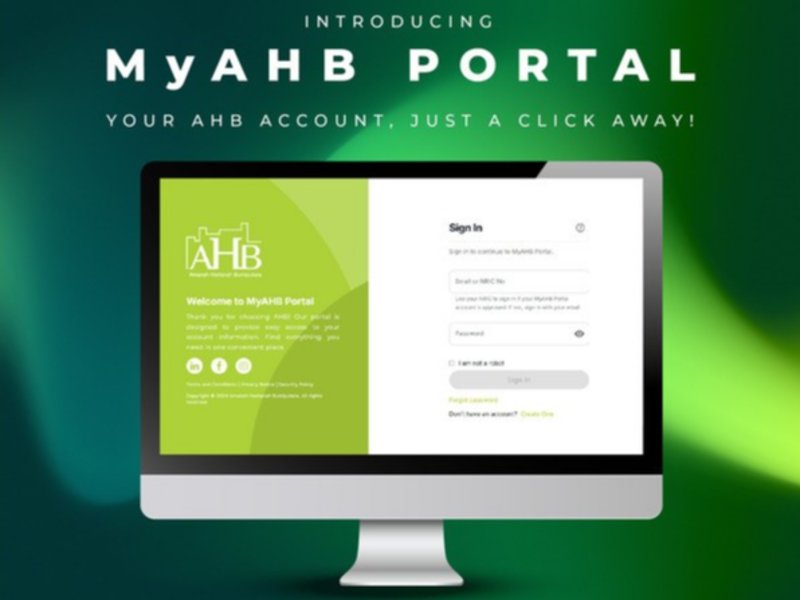 Melabur dengan mudah dalam AHB melalui MyAHB Portal