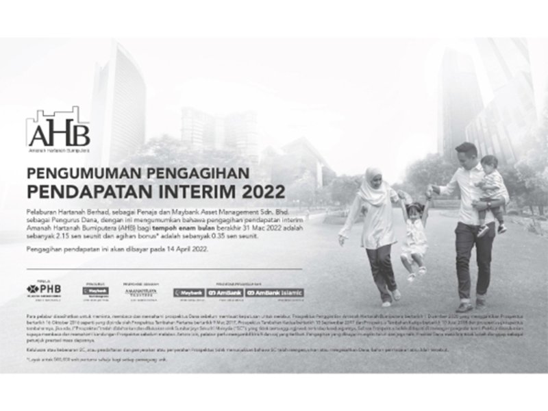 Pengagihan Pendapatan Interim Mac 2022