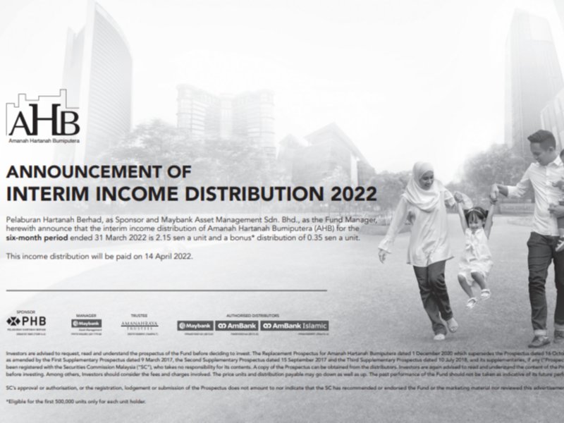 Interim Income Distribution Mar 2022